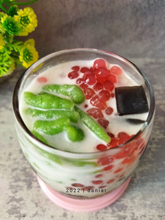 Foto resep Es Cincau Dawet Mutiara