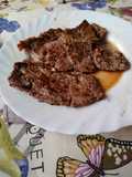 Filete de choto con gremolata