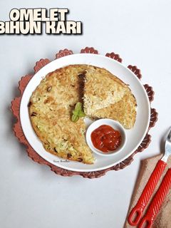 Foto resep Omelet Bihun Kari