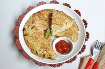 Cara Gampang Menyiapkan Omelet Bihun Kari Anti Gagal