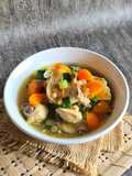 Sop Ayam Ala Pak Min Klaten