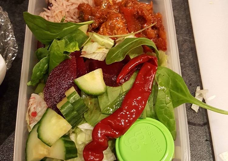 Easiest Way to Prepare Award-winning Left-over Salad Lunch