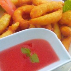 Crispy potato fries A picture of Crispy potato fries.