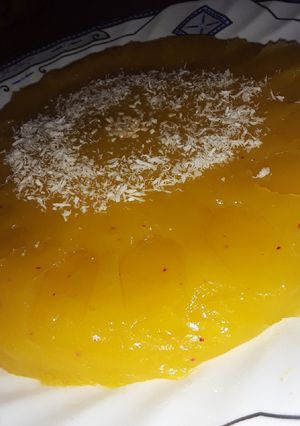 عکسی از دستور حلوای نشاسته🙃