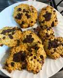 Galleta de avena choco