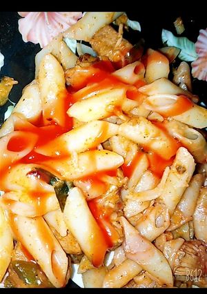 A picture of Penne Pasta.