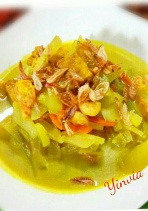 Foto resep Labu siam bumbu kuning