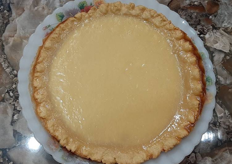 Resep Pie Susu Teflon, Sempurna