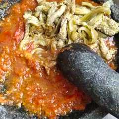 A picture of Sambel Terong Bakar.