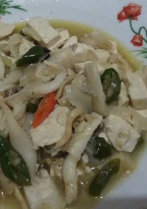 Foto resep Oseng Tahu Jamur
