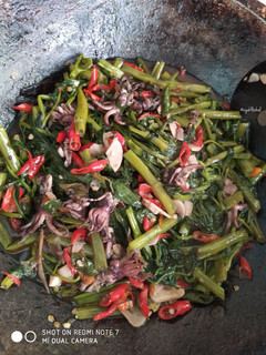 Foto resep Tumis Kangkung Cumi