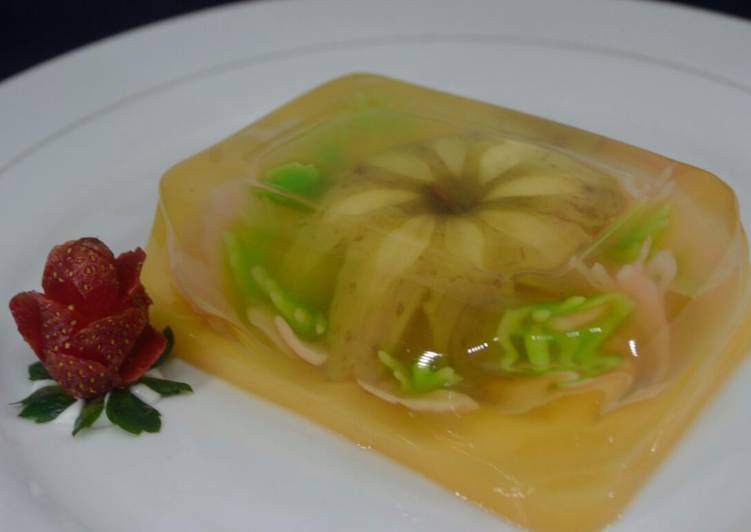 Resep Apple Pudding Art | Bahan Membuat Apple Pudding Art Yang Lezat Sekali