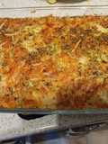 Coliflor Rebozada y gratinada con orégano (a mi manera)