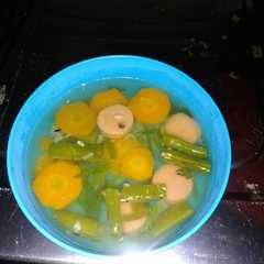รูปของ Sayur Sup sosis, mudah, cepat, bergizi!!