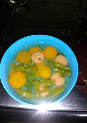Foto resep Sayur Sup sosis, mudah, cepat, bergizi!!