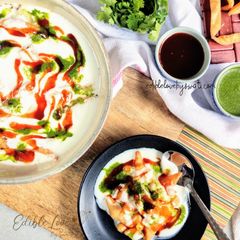 A picture of Namakpare ki chaat.