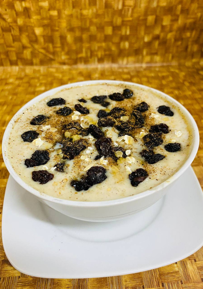 Una foto de Mingao/Porridge de avena