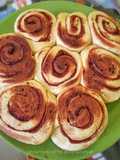 Cinnamons roll Teflon,no kalis,No high protein flour