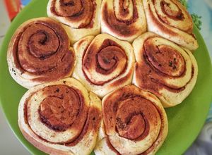 Foto resep Cinnamons roll Teflon,no kalis,No high protein flour