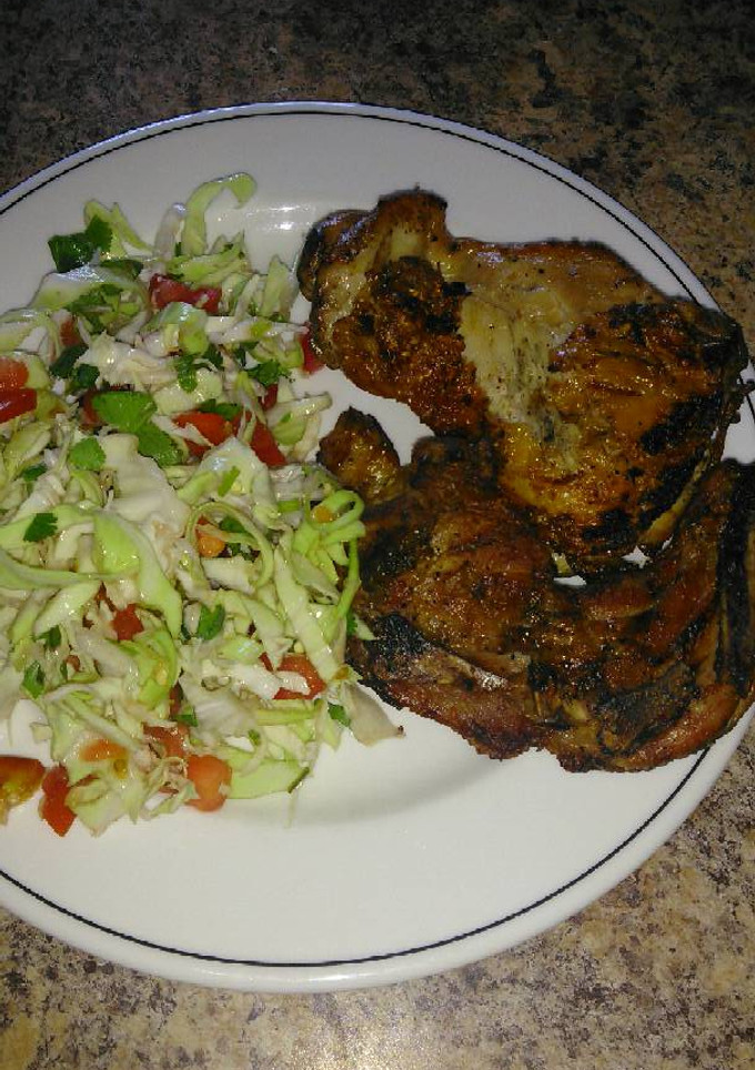 Una foto de Pollo asado estilo Tijuana 🍗🍴