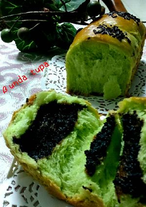 Foto resep Killer soft bread pandan