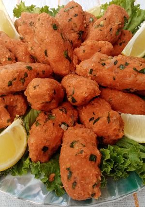 O poză a rețetei Chifteluțe aperitiv din linte roşie.