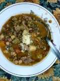 "Sopa negra" nutritiva, bien sanita pero potente😀