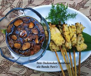 Cara Membuat Sate Klopo Ondemohen Surabaya ala Bunda Pure&amp;#39;s👩‍🍳 Gurih Mantul