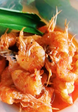 Foto resep Udang masak merah