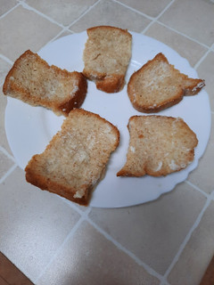 Una foto de Torrijas integrales en microondas