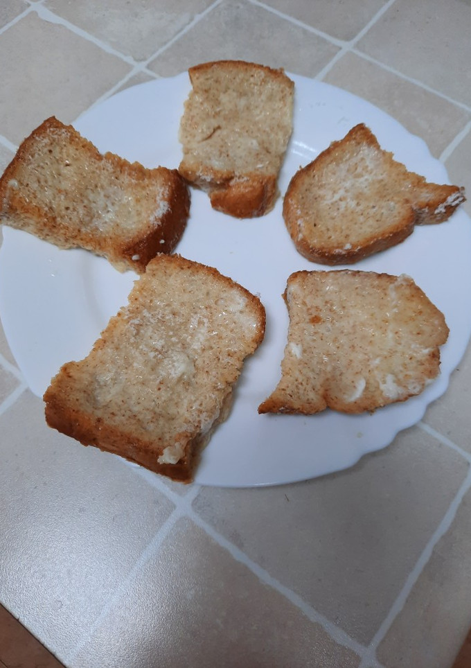 Una foto de Torrijas integrales en microondas