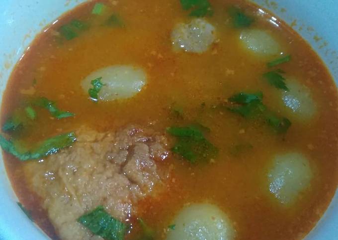 Anti Ribet, Membuat Cilok kuah pedas Wajib Dicoba