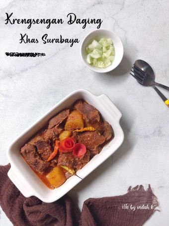 Cara Mudah Membuat Resep Krengsengan Daging Khas Surabaya (Resep alm Ibu) yang Sempurna Anti Ribet, Lezat