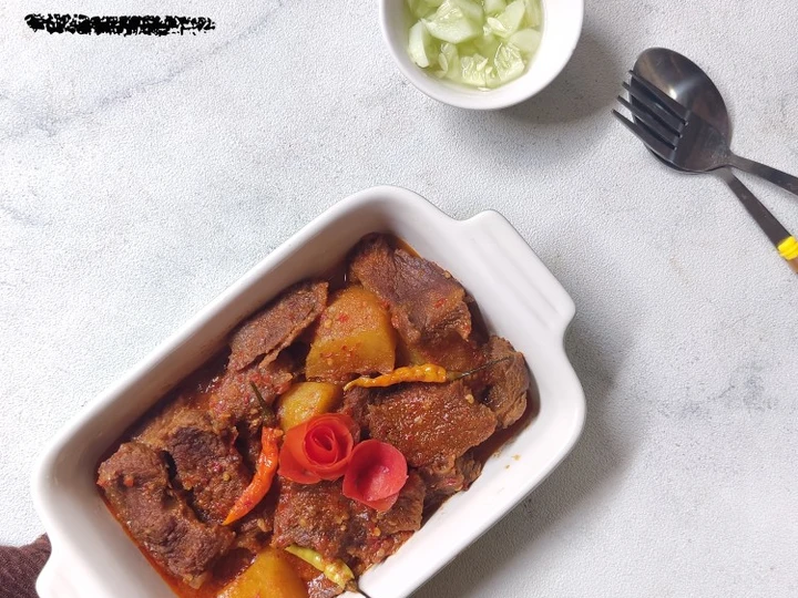 Cara Mudah Membuat Resep Krengsengan Daging Khas Surabaya (Resep alm Ibu) yang Sempurna Anti Ribet, Lezat