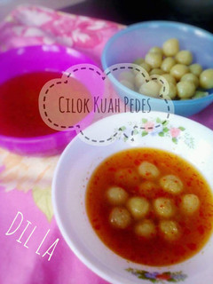 Foto resep Cilok Kuah Pedes