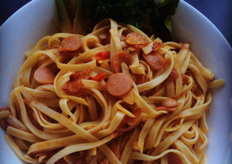 Tom Yum Fettucini