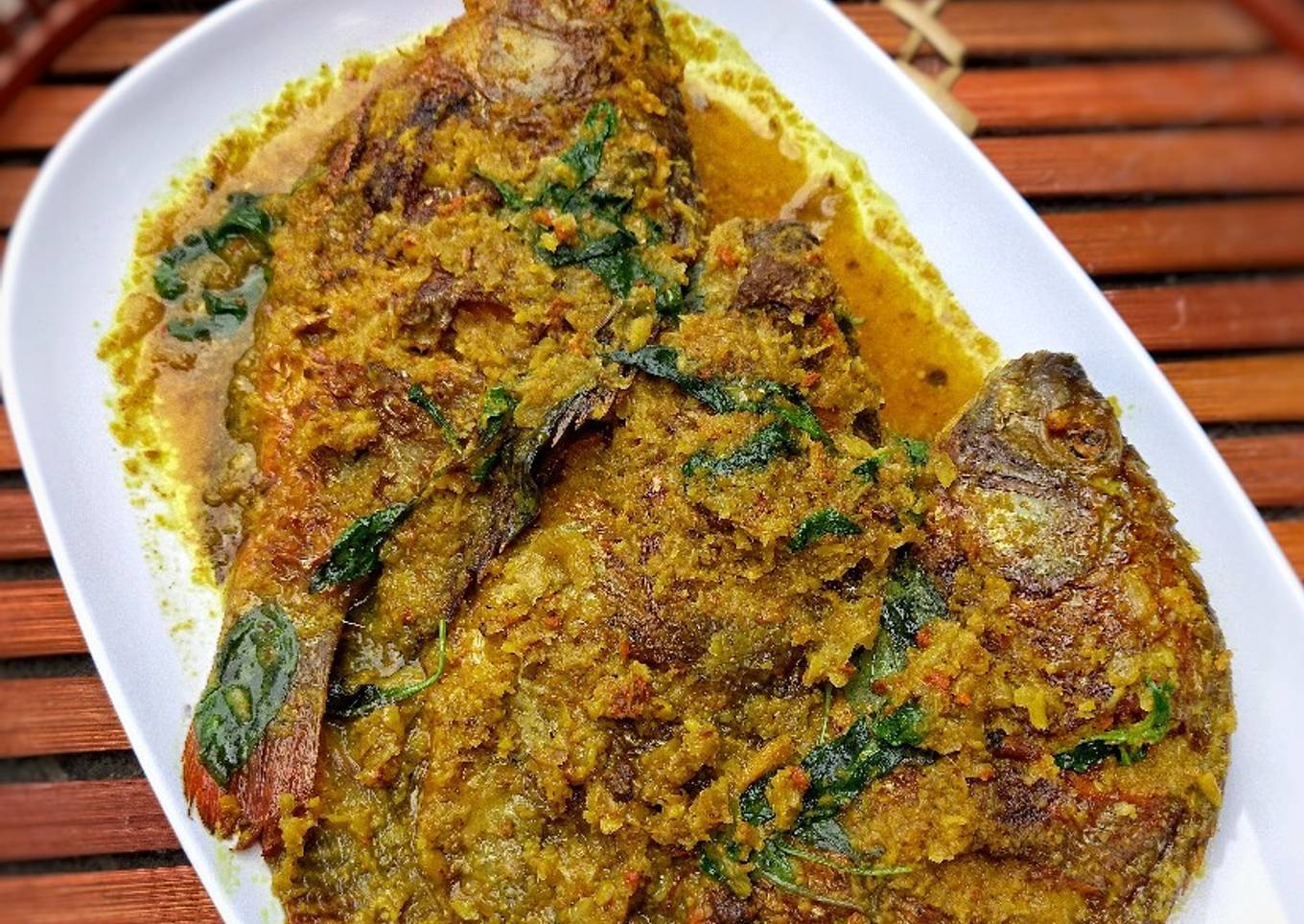 Kotokan Nila Kemangi (Tanpa Santan)