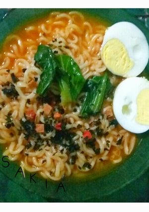 Foto resep Mie Ramen Jamur Enoki