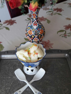 عکسی از دستور بستنی سنتی وانیلی (بدون ثعلب)
