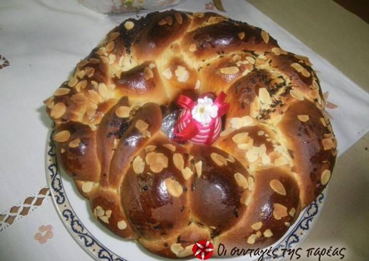 Recipe of Quick Golfo’s tsoureki