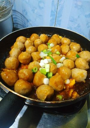 Foto resep Bakso saus barbeque