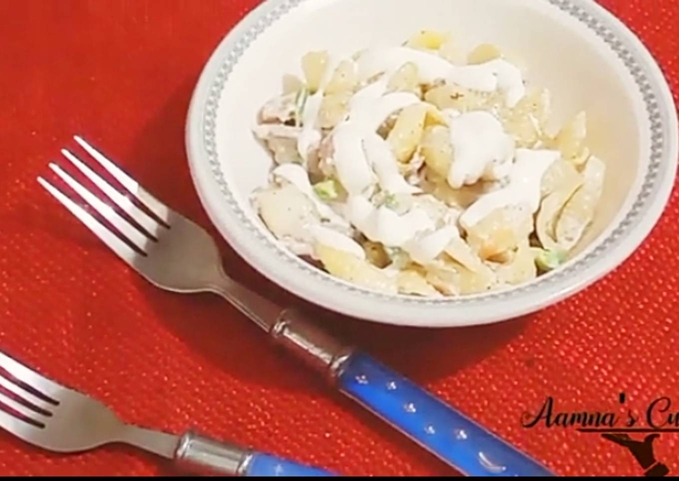 Creamy cheese pasta