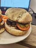 Beef Mozzarella Burger