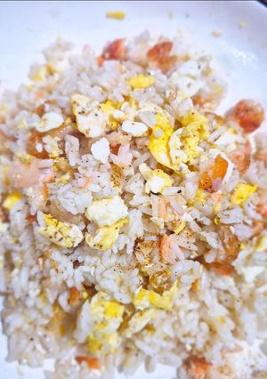 Foto resep Salmon-Egg Rice