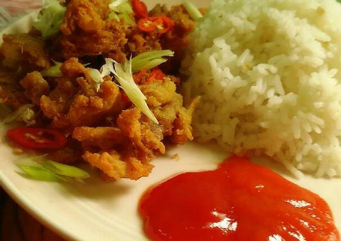 Resep Ayam Krispi Suwir Oleh Salsabila Shasa Cookpad