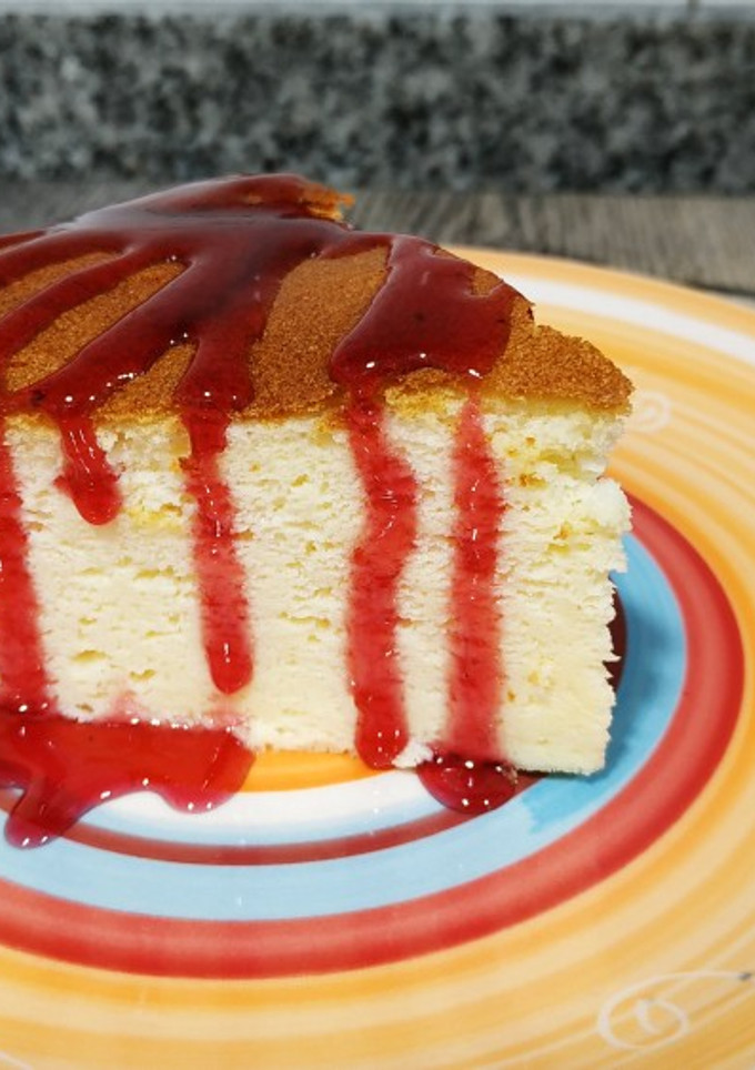 Una foto de Tarta de queso japonesa