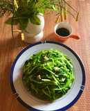 Cải ngọt xào mỡ