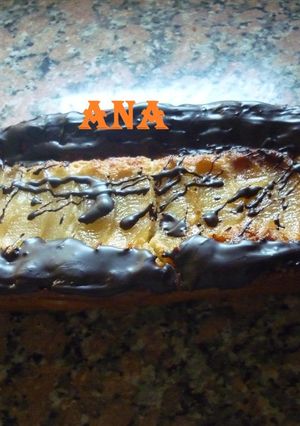 Una foto de Budín con yogurt de pera