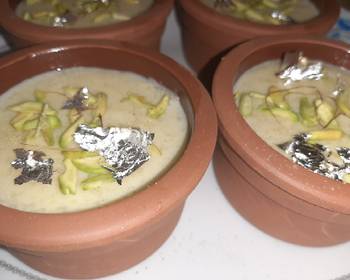 Latest Recipe FIRNIRICH RICE PUDDING Most Delicious