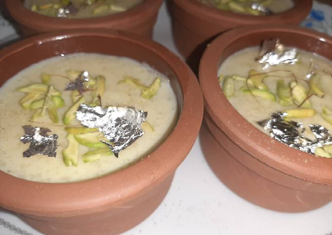 Simple Way to Prepare Ultimate FIRNI(RICH RICE PUDDING)